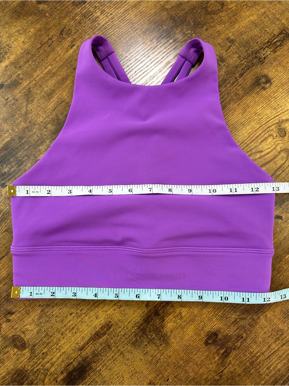 Lululemon Energy High-Neck Longline Tough Bra B-D Cups, Moonlit Magenta, 6 - Picture 16 of 16